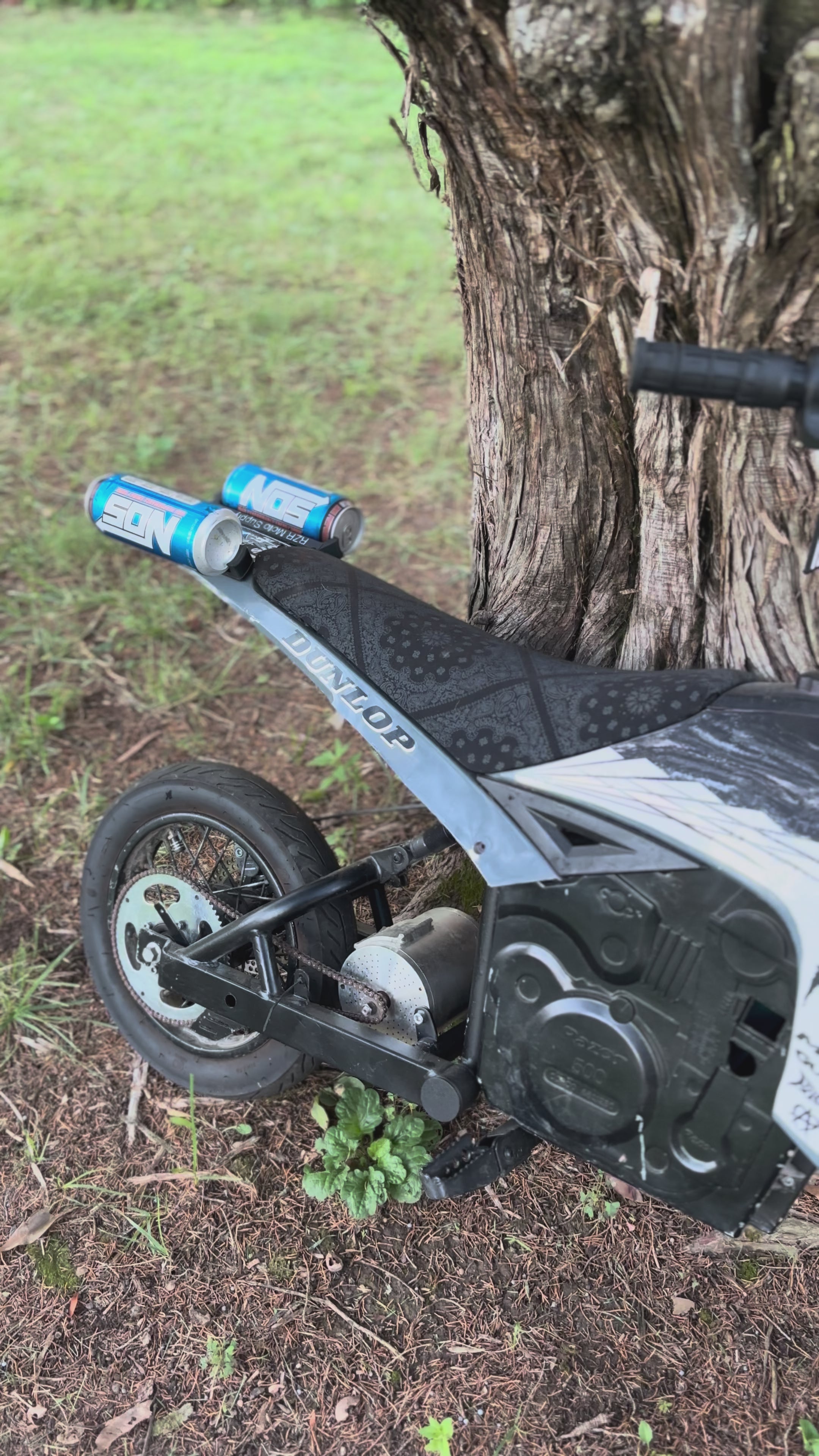 Energy drink holder mount for dirt bikes/atv’s
