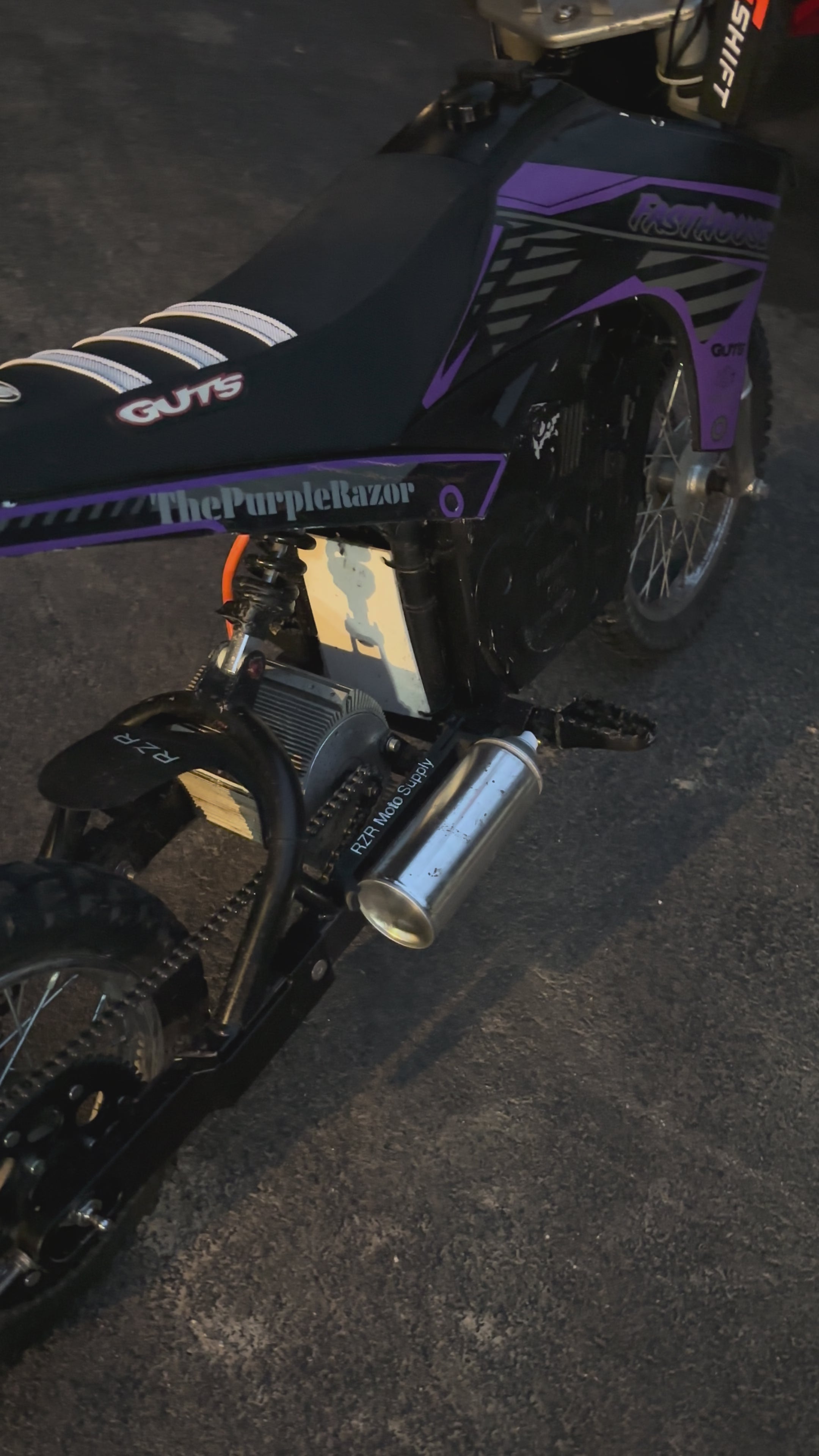 Monster can/beer can holder mount for dirt bikes or atvs